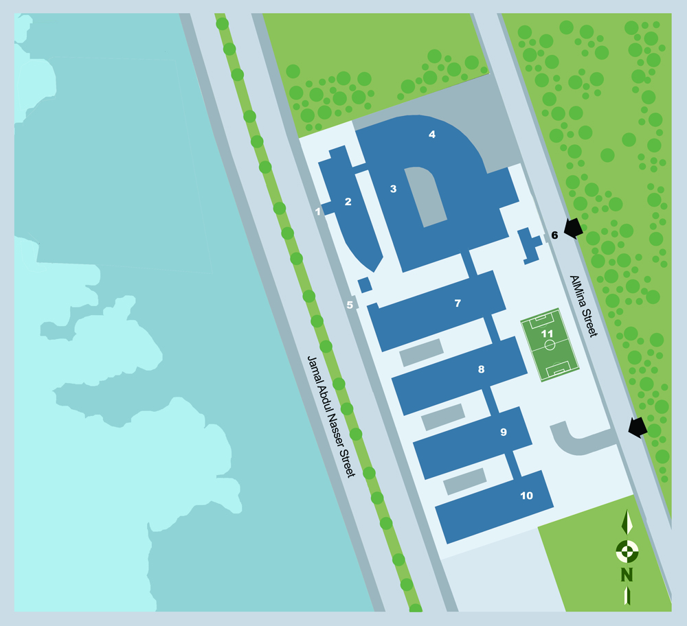 Tripoli Campus Map View